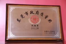 2012年 東莞市政府質量獎